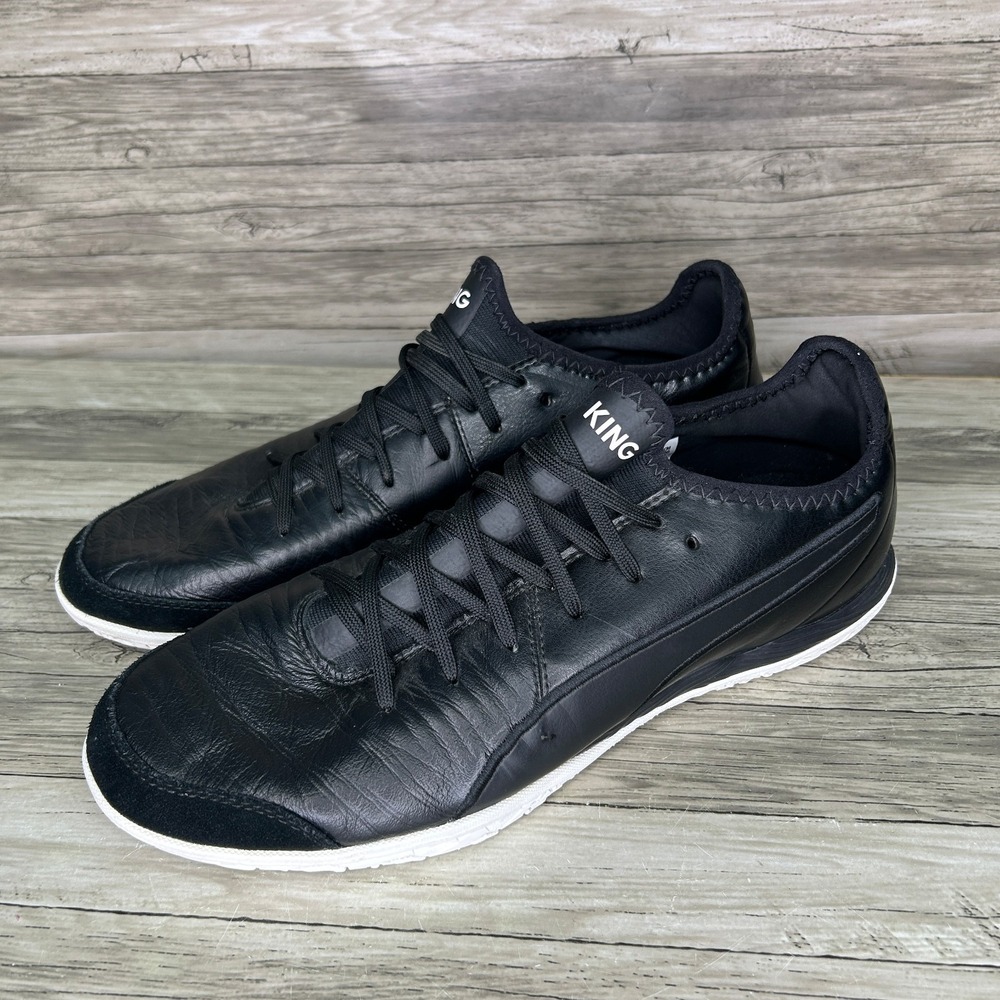 Puma King Pro It Mens Soccer Cleats Indoor Black Size 10 Shoes
